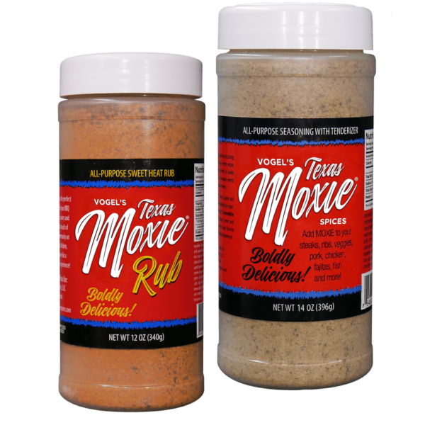 Texas Moxie Spices - Combo Pack All-Purpose Seasoning & Sweet Heat Rub